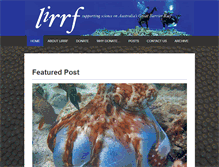 Tablet Screenshot of lirrf.org
